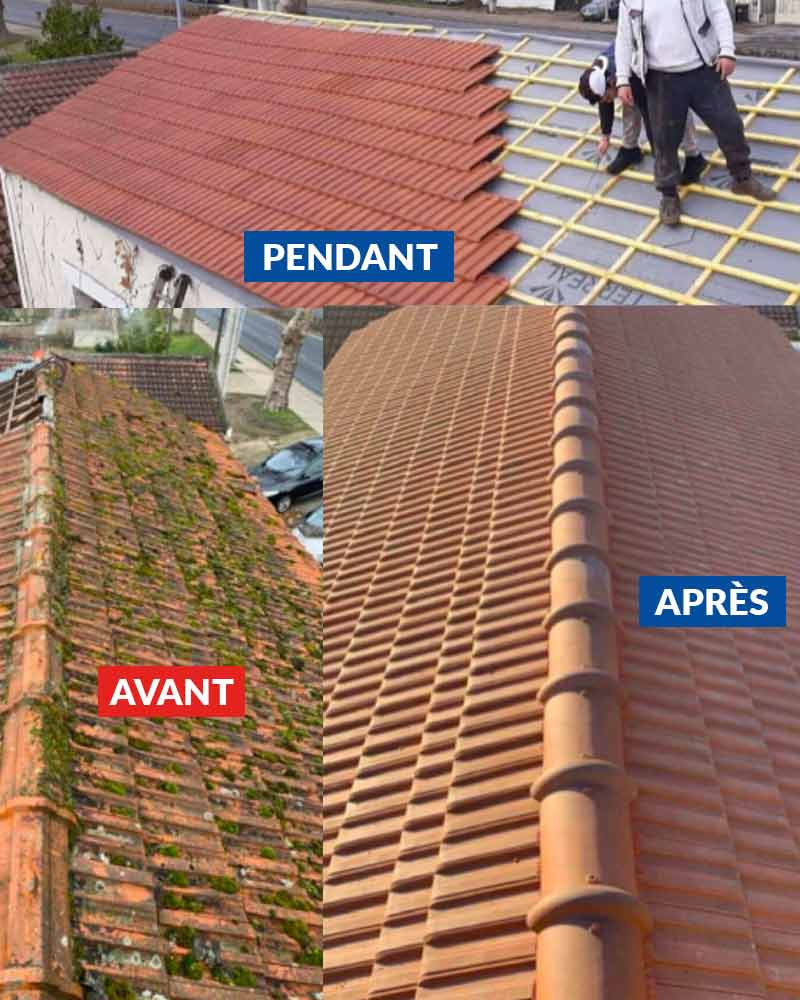 Rénovation de toiture - Patrick toiture 41 : artisan couvreur dans le Loir-et-Cher (41) : Rénovation et réparation de toiture et faîtage. Dépannage urgent de fuite sur toit ! Pose et rénovation de zinguerie : gouttières, chéneaux, tuyau de descente,  bandes de rives, entourage de cheminée, couverture en zinc et bac acier ... Patrick toiture 41 intervient sur BLOIS, LAMOTTE-BEUVRON et dans tout le LOIR-ET-CHER (41)
