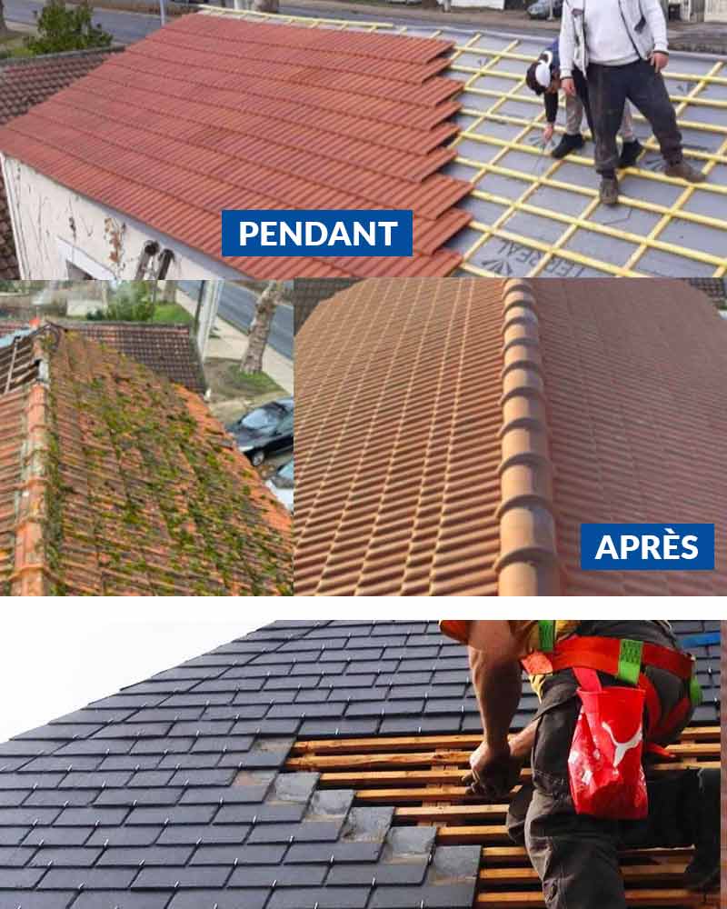 Rénovation de toiture - Patrick toiture 41 : artisan couvreur dans le Loir-et-Cher (41) : Rénovation et réparation de toiture et faîtage. Dépannage urgent de fuite sur toit ! Pose et rénovation de zinguerie : gouttières, chéneaux, tuyau de descente,  bandes de rives, entourage de cheminée, couverture en zinc et bac acier ... Patrick toiture 41 intervient sur BLOIS, LAMOTTE-BEUVRON et dans tout le LOIR-ET-CHER (41)